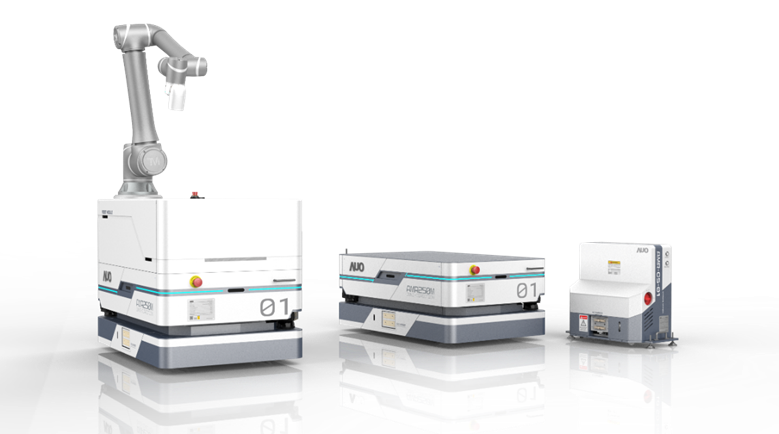 德扑之星數位開發的自主式移動機器人（AMR250M），搭配全向輪並結合AI演算法、2D LiDAR、3D攝影機等技術，協助客戶實現產線全自動化